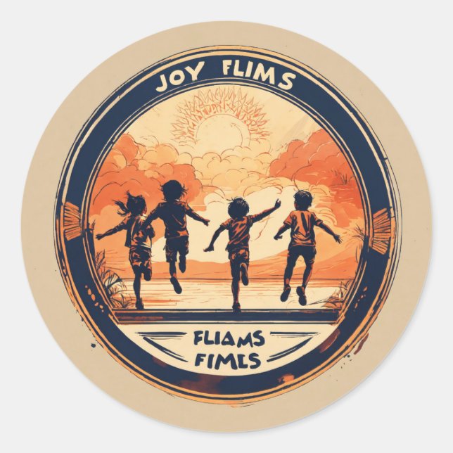 Joy Flims adesivo (Frente)