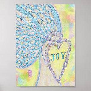 Joy Guardian Angel Poster Art Impressões