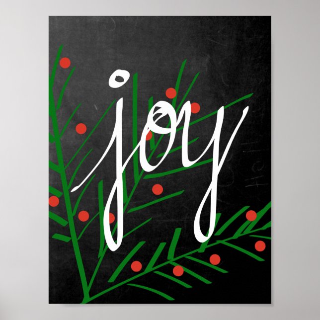 Joy - Poster de Natal (Frente)