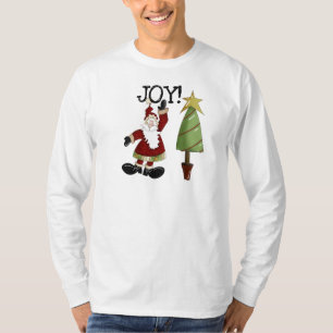 JOY Santa Claus T-shirts e presentes