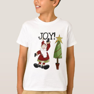 JOY Santa Claus T-shirts e presentes