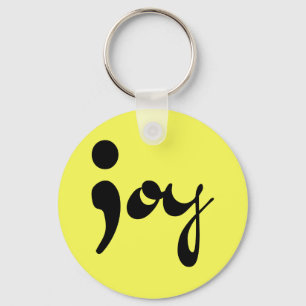 Joy Semicolon Chaveiro