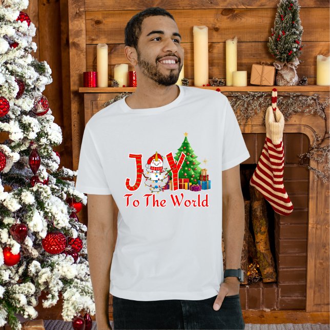 Joy To The World | Camisa de Natal (Criador carregado)