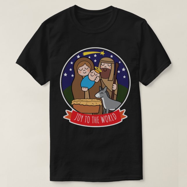 Joy to the world Classic T-Shirt (Frente do Design)