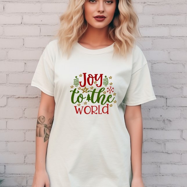 JOY TO THE WORLD T-SHIRT (Criador carregado)