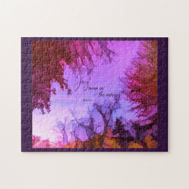 Joy vem na quebra-cabeça da manhã (Horizontal)