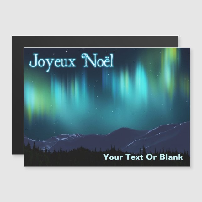 Joyeux Noё l - Aurora Borealis (Frente/Verso)