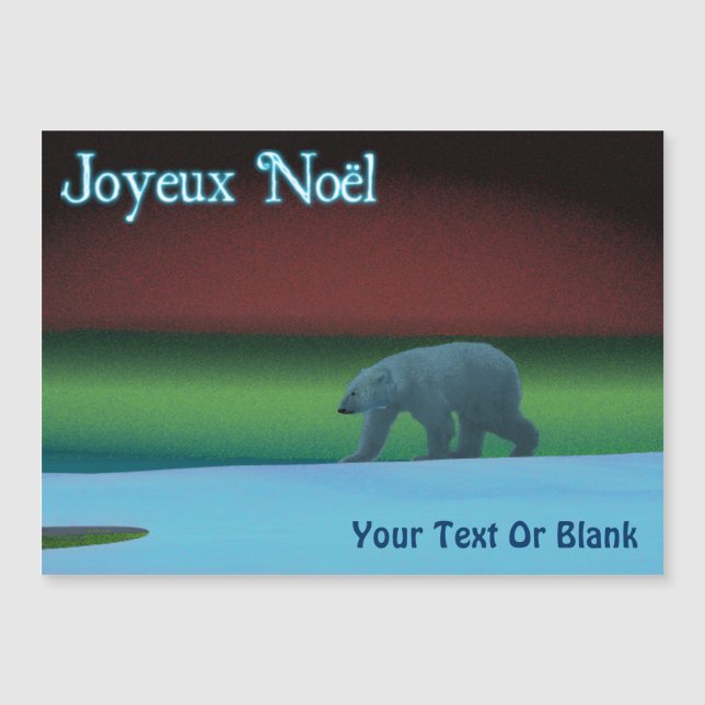 Joyeux Noё l - Urso Polar das Luzes (Frente)
