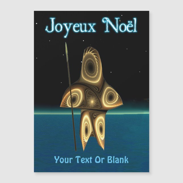 Joyeux Noёl - Caçador Inuit Fractal (Frente)