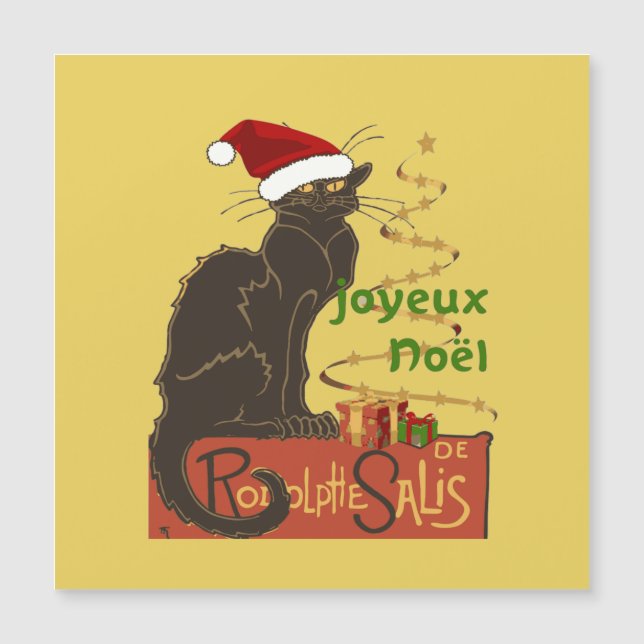 Joyeux Noel Le Chat Noir Paródia de Natal  (Frente)