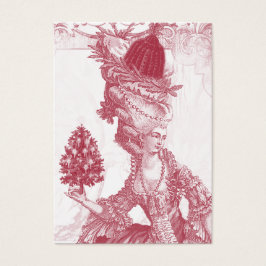 Joyeux Noel (rouge) Etiqueta de presente festivo d