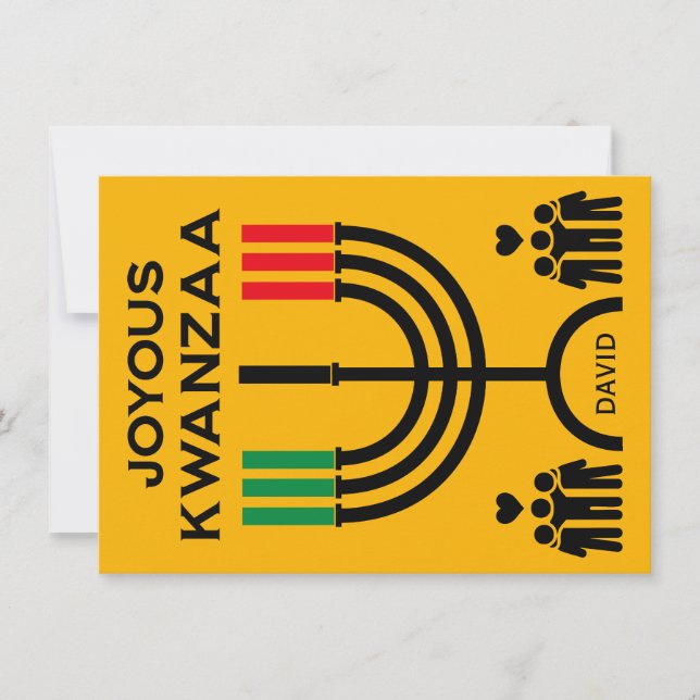 Joyous Kwanzaa (Frente)