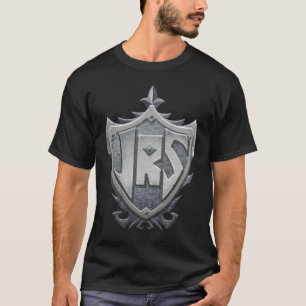 JRS: T-shirt básico, preto