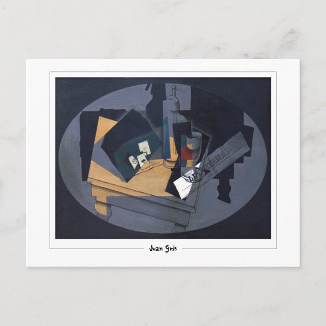 Juan Gris #270 - Cartão Postal de Arte (Frente)