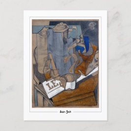 Juan Gris #284 - Cartão Postal de Arte Fina
