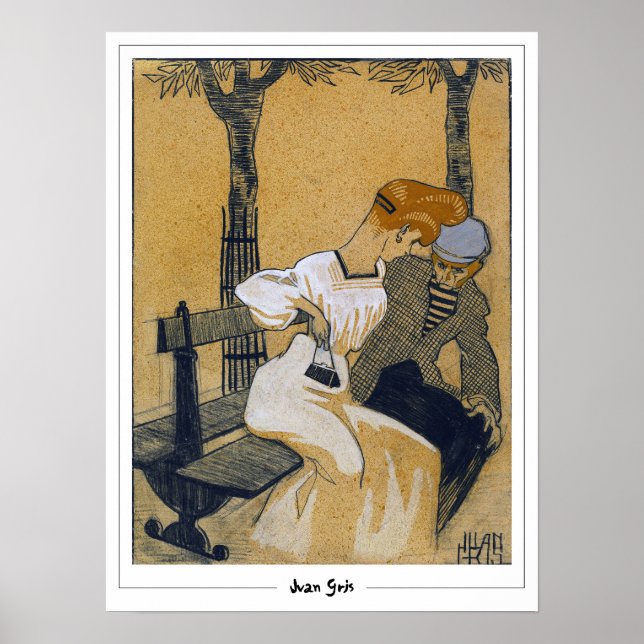 Juan Gris Zedign Art Poster nº 277 (Frente)