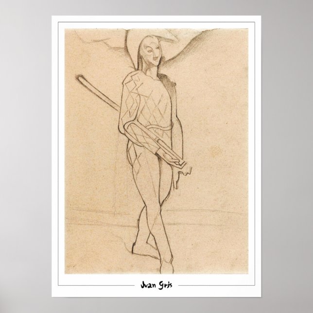 Juan Gris Zedign Art Poster nº 292 (Frente)