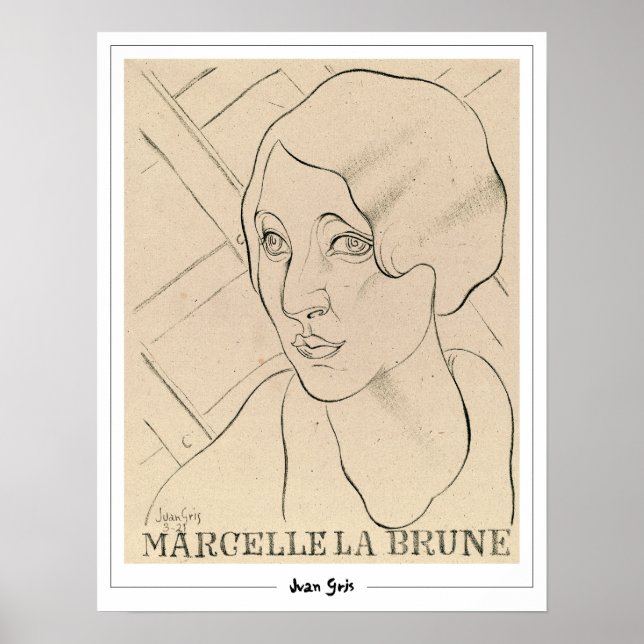 Juan Gris Zedign Art Poster nº 298 (Frente)