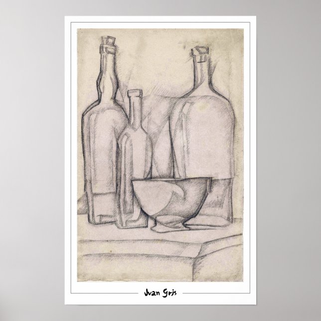 Juan Gris Zedign Art Poster nº 321 (Frente)