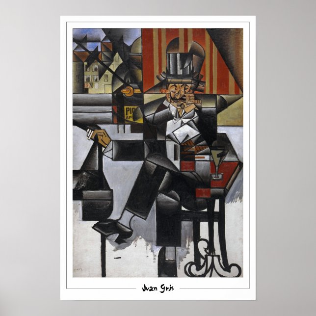 Juan Gris Zedign Art Poster nº 42 (Frente)