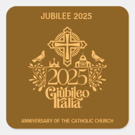 Jubileu 2025 Igreja Católica, adesivos personaliza