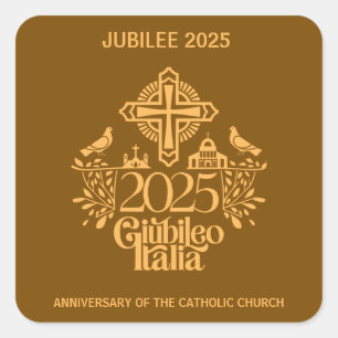 Jubileu 2025 Igreja Católica, adesivos personaliza