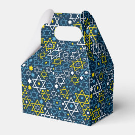 Judaica - Caixas de Favor - Estrelas Judaicas - Az