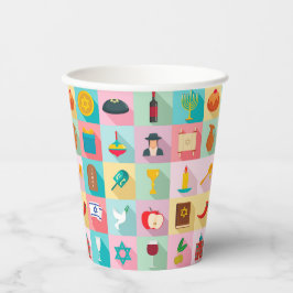 Judaica - Copas de Papel - Presentes de Celebraçõe