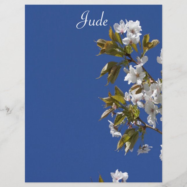 Jude Blossom Letterhead (Frente)