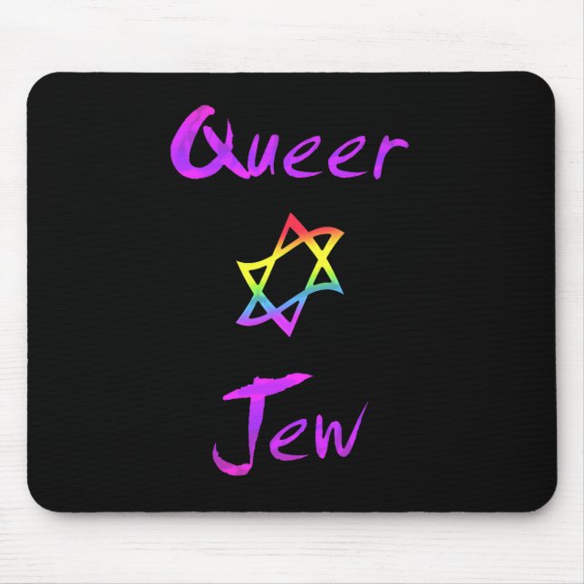 Judeu estranho Mousepad (Frente)