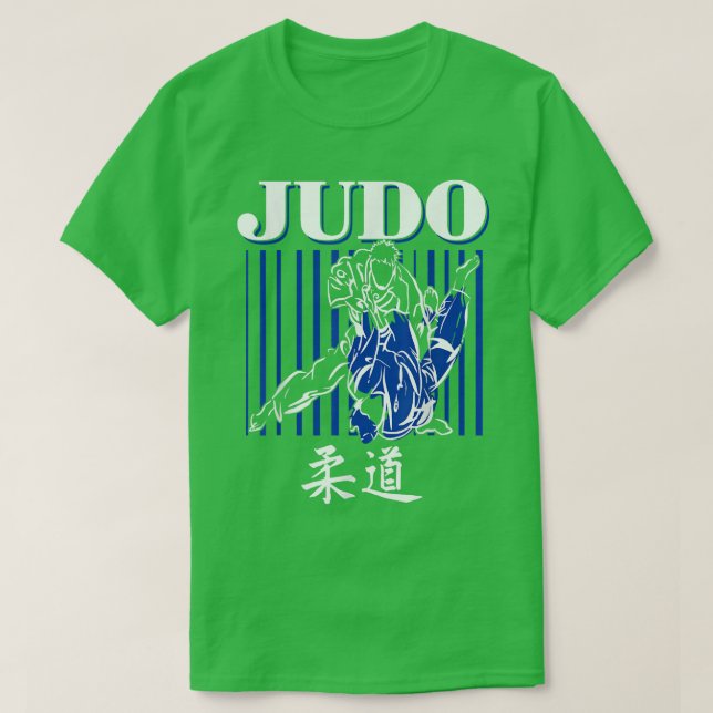 Judosta Japão combate camiseta Judoka Judo Esporte (Frente do Design)