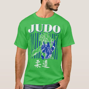 Judosta Japão combate camiseta Judoka Judo Esporte