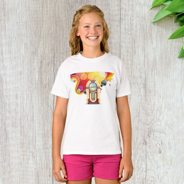Juke Box Girls T-Shirt (Criador carregado)