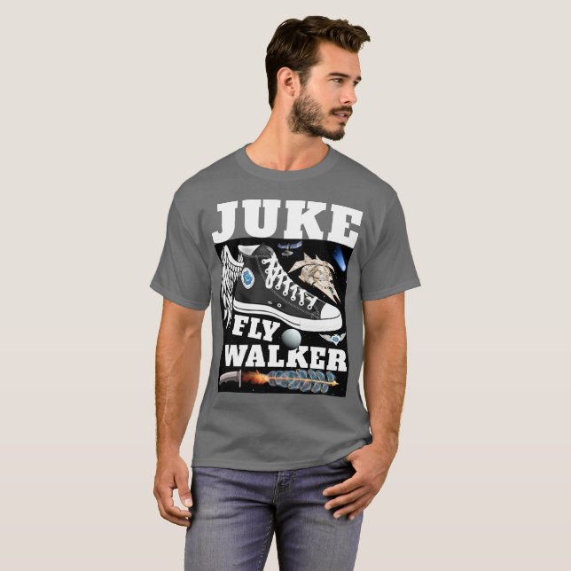 Juke Fly Walker Sneaker Classe Espacial T-Shirt (Frente Completa)