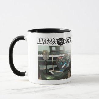 Jukebox Storm Café caneca de 2 lados, 2 tons