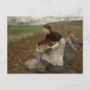 Jules Bastien-Lepage - Cartão Postal de Outubro