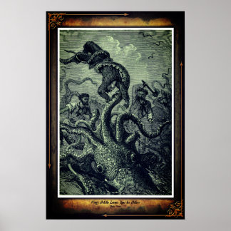 Jules Verne 20000 ligas sob o mar Poster 2
