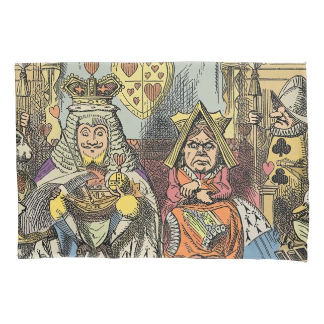 Julgamento de Alice do Valete de Copas Vintage (Frente)