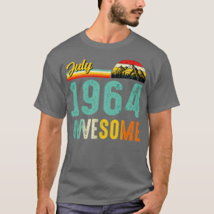 Julho De 1964 Camisa De Presente De Aniversário Vi