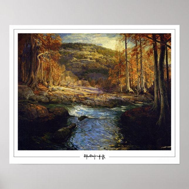 Julian Onderdonk Zedign Art Poster #86 (Frente)