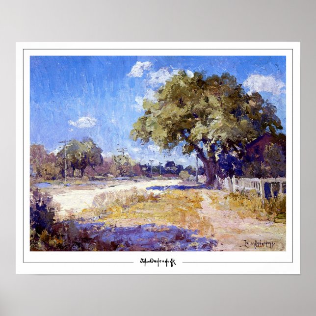 Julian Onderdonk Zedign Art Poster nº 13 (Frente)