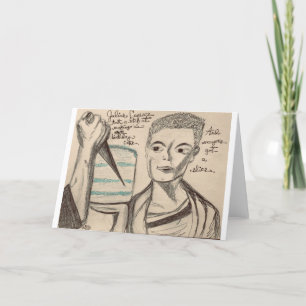 Julius Cesar Pega Uma facada Em Fazer Bolo, Cartão