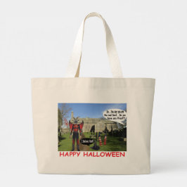 jumbo bolsa feliz halloween, cabra diabo
