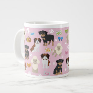 Jumbo de caneca personalizada - Grupo de cães 2