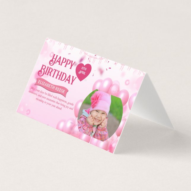 Jump and Play Birthday Invitation Photo Card  (Frente)