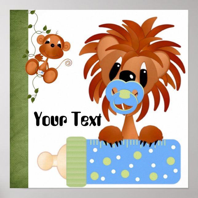 Jungle Babies 2 Impressão (Frente)