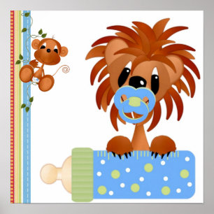 Jungle Babies Impressão