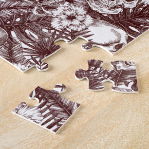 Jungle Skulls Quebra-cabeça