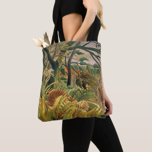 Jungle Storm Tiger – Rousseau Art Tote