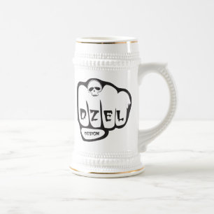 Junta acima da caneca de cerveja